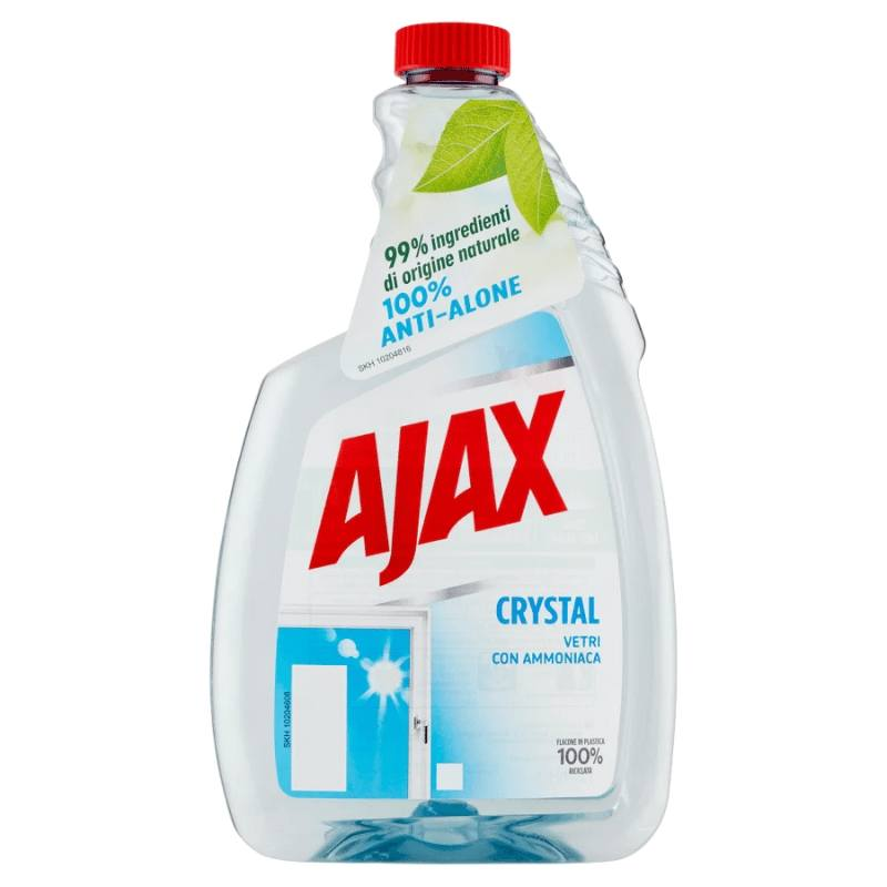 AJAX CRYSTAL VETRI RICARICA ML.750 AJAX CRYSTAL VETRI RICARICA ML.750