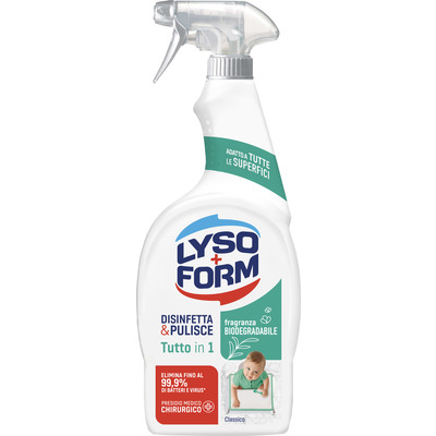 LYSOFORM SPRAY TUTTOIN1 CLASSICO ML.700 LYSOFORM SPRAY TUTTOIN1 CLASSICO ML.700