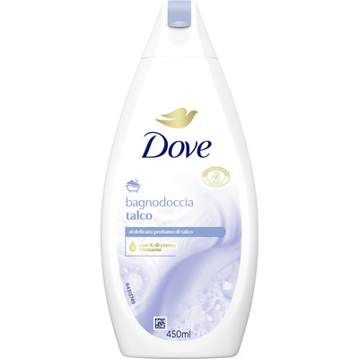DOVE BAGNOSCHIUMA TALCO ML.450 DOVE BAGNOSCHIUMA TALCO ML.450