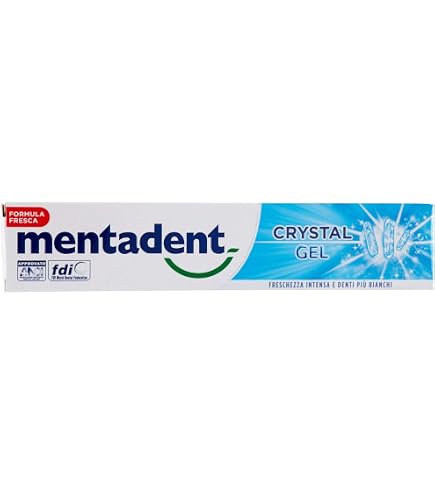 Mentadent dentifricio crystal gel ml.100