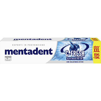 Mentadent dentifricio c fresh ml.100