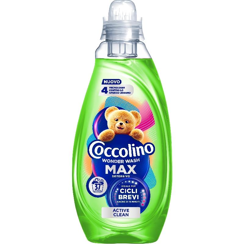 Coccolino detersivo active clean ml.1480 37 lav
