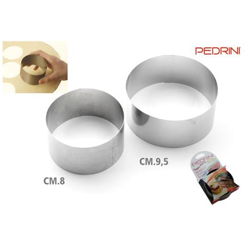 PEDRINI COPPAPASTA INOX D.8-D.9.5 PZ.2 ART.0712 PEDRINI COPPAPASTA INOX D.8-D.9.5 PZ.2 ART.0712
