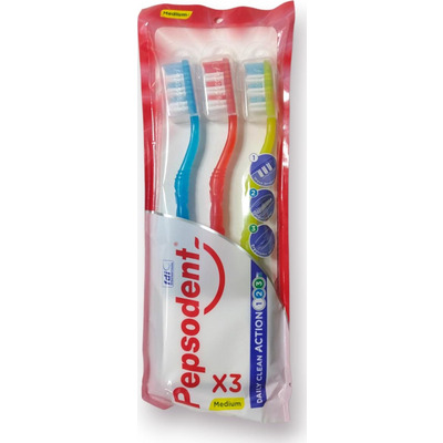 PEPSODENT SPAZZOLINO TRIPLE CLEAN PZ.3
