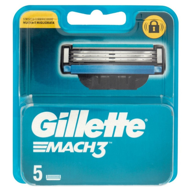GILLETTE MACH3 RICARICA PZ.5 GILLETTE MACH3 RICARICA PZ.5