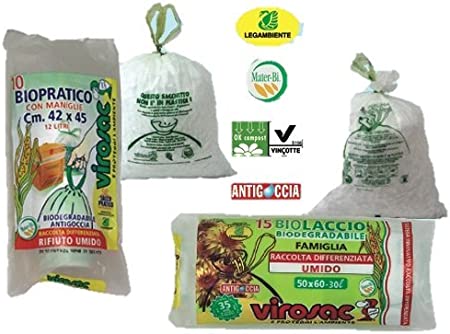 HOMELINE BUSTE NETTEZZA BIODEGR. CM.42X45 PZ.10 HOMELINE BUSTE NETTEZZA BIODEGR. CM.42X45 PZ.10