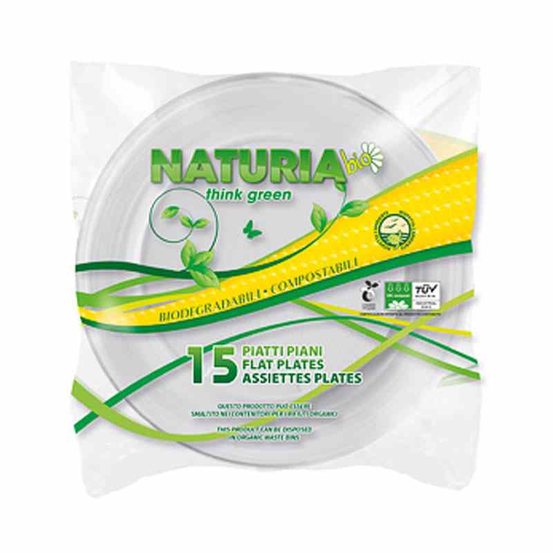 NATURIA PIATTO PIANO BIO PZ.15