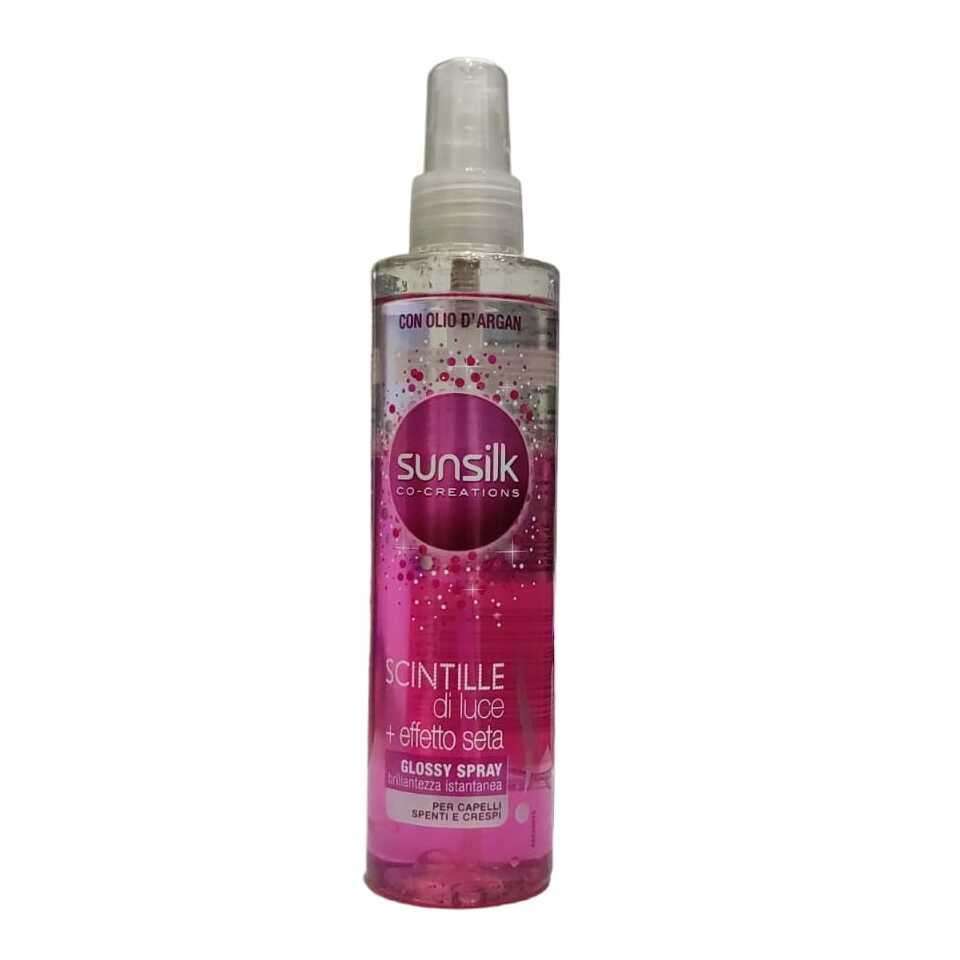 SUNSILK GLOSSY SPRAY SCINTILLE LUCE ML.200 SUNSILK GLOSSY SPRAY SCINTILLE LUCE ML.200