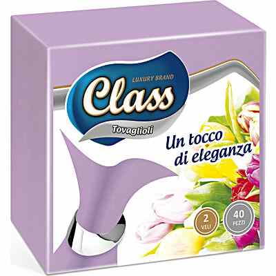 VIT TOVAGLIOLO CLASS 2VELI CM.38X40 LILLA PZ.40 VIT TOVAGLIOLO CLASS 2VELI CM.38X40 LILLA PZ.40