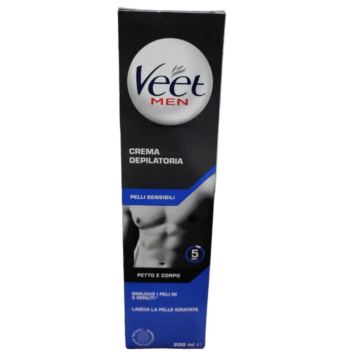 VEET MEN CREMA PELLI SENSIBILI ML.200 VEET MEN CREMA PELLI SENSIBILI ML.200