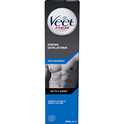 VEET MEN CREMA PELLI SENSIBILI ML.200