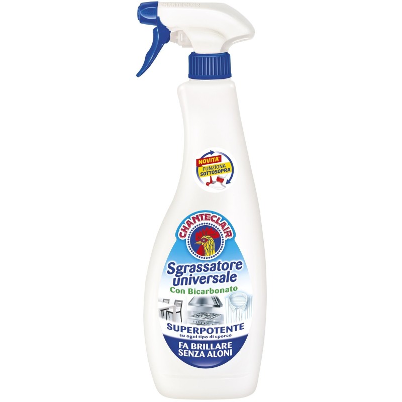 CHANTECLAIR SGRASSATORE BICARBONATO SPRAY ML.600 CHANTECLAIR SGRASSATORE BICARBONATO SPRAY ML.600
