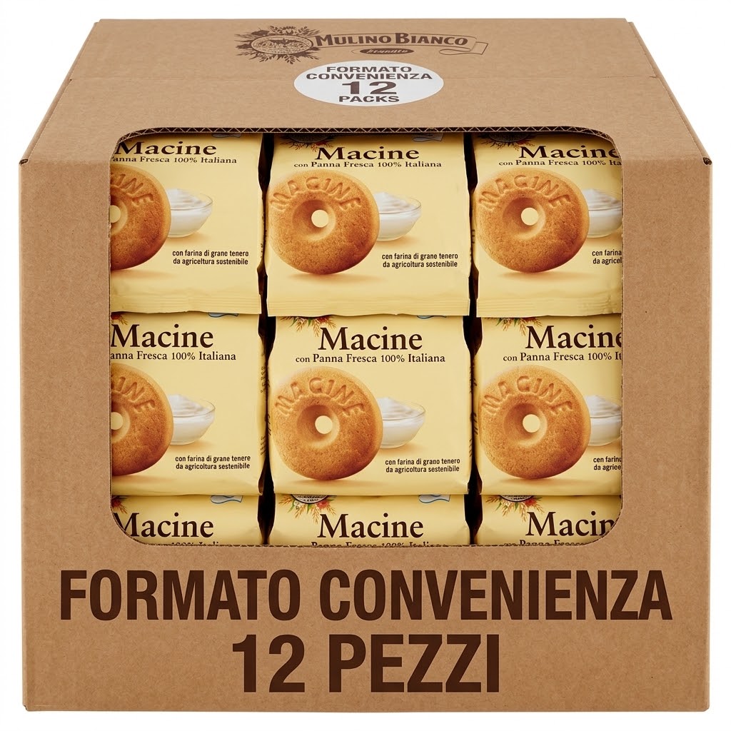 Mulino b.classici macine 12 confez. x gr.800