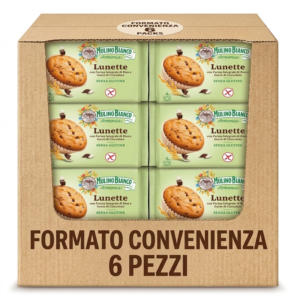 Mulino b.gluten free lunette 6 conf. x gr.140