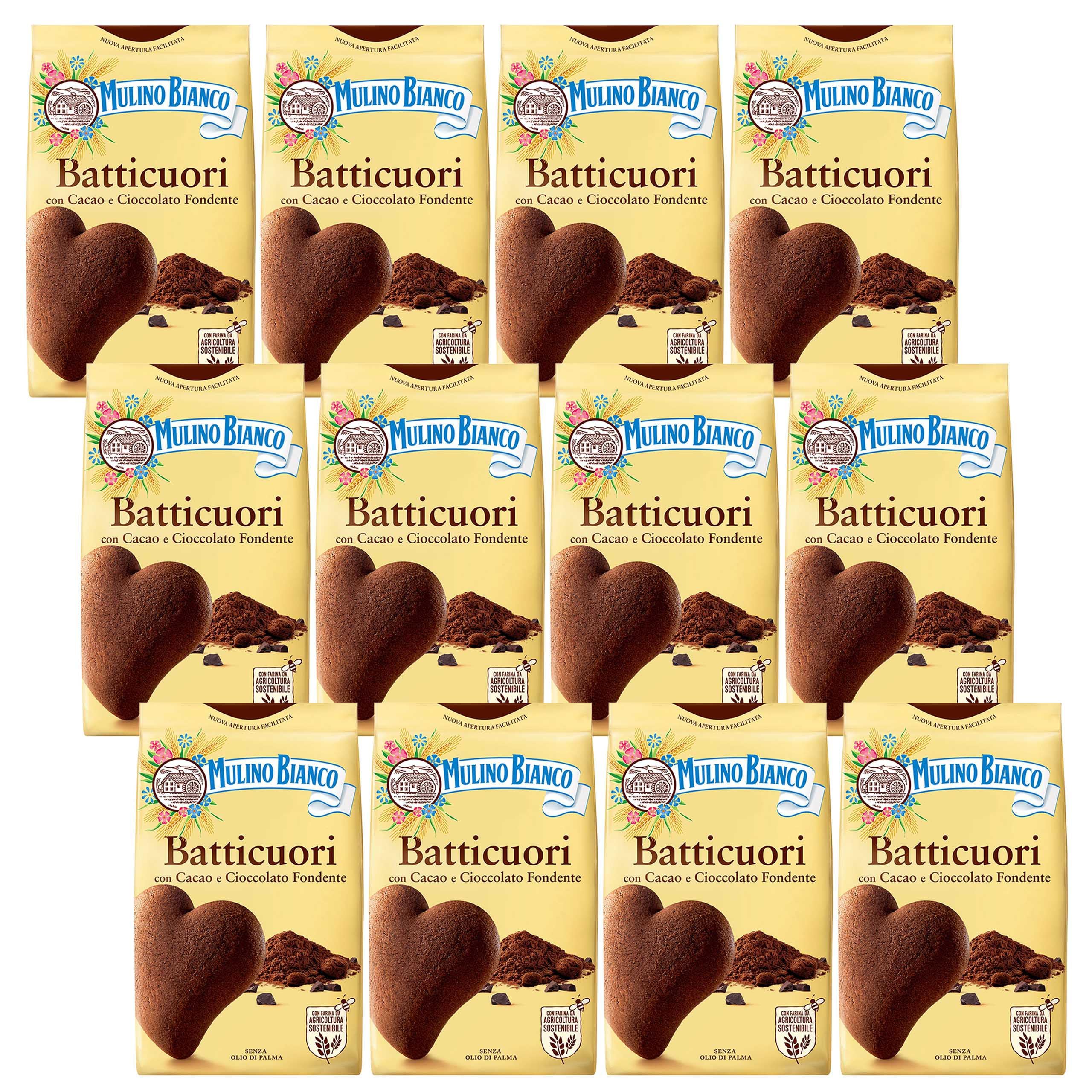 Mulino b.biscotti batticuori 12 confez. x 350g