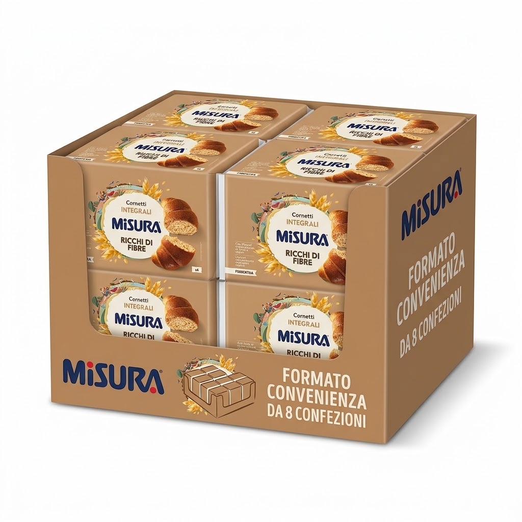 Misura fibrextra cornetto fibre 8 conf. x 246gr