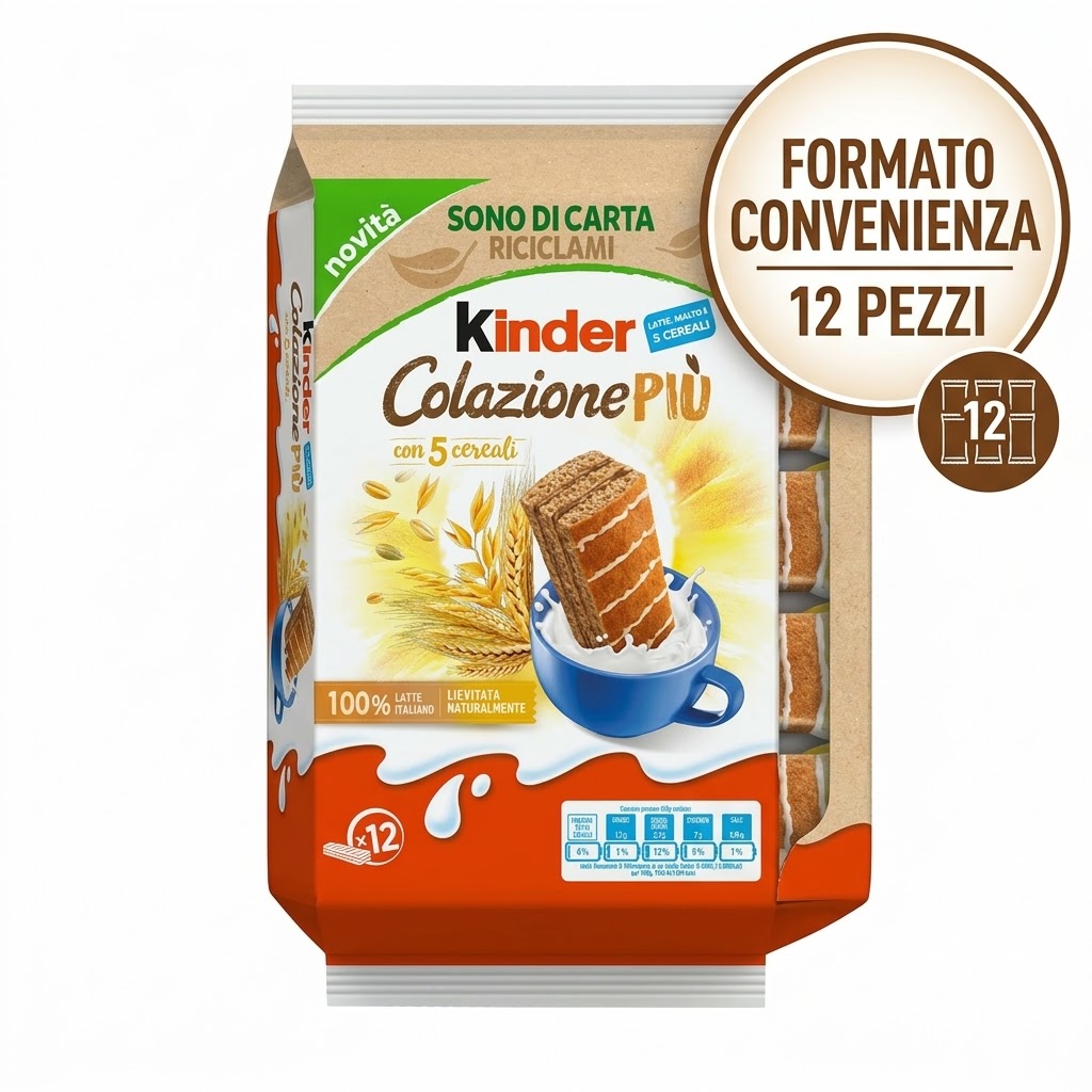 Kinder colazione piu` 12 conf. x 290gr