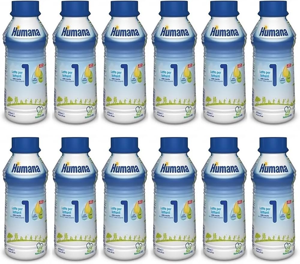 Humana 1 latte liquido 12 conf. x 470ml