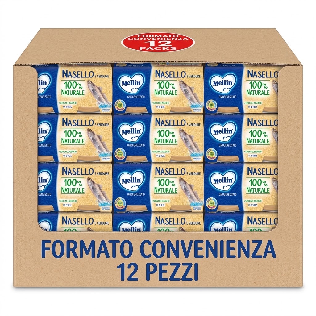 12 x mellin omog.pesce nasello gr.80x2