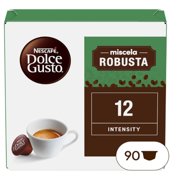 3 x nescafe` dolcegusto robusta 30 capsule