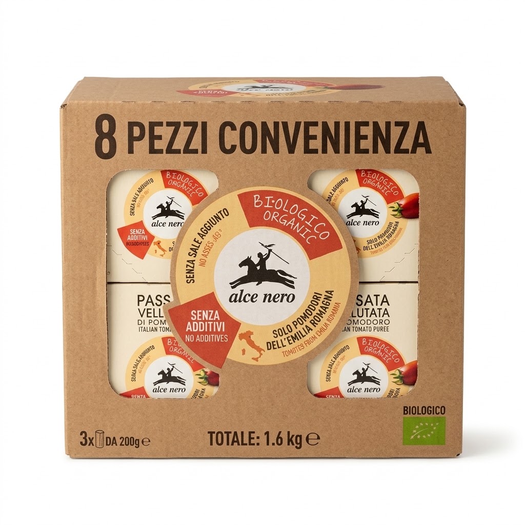8 x alce nero vellutata di pomodoro brick 200x3