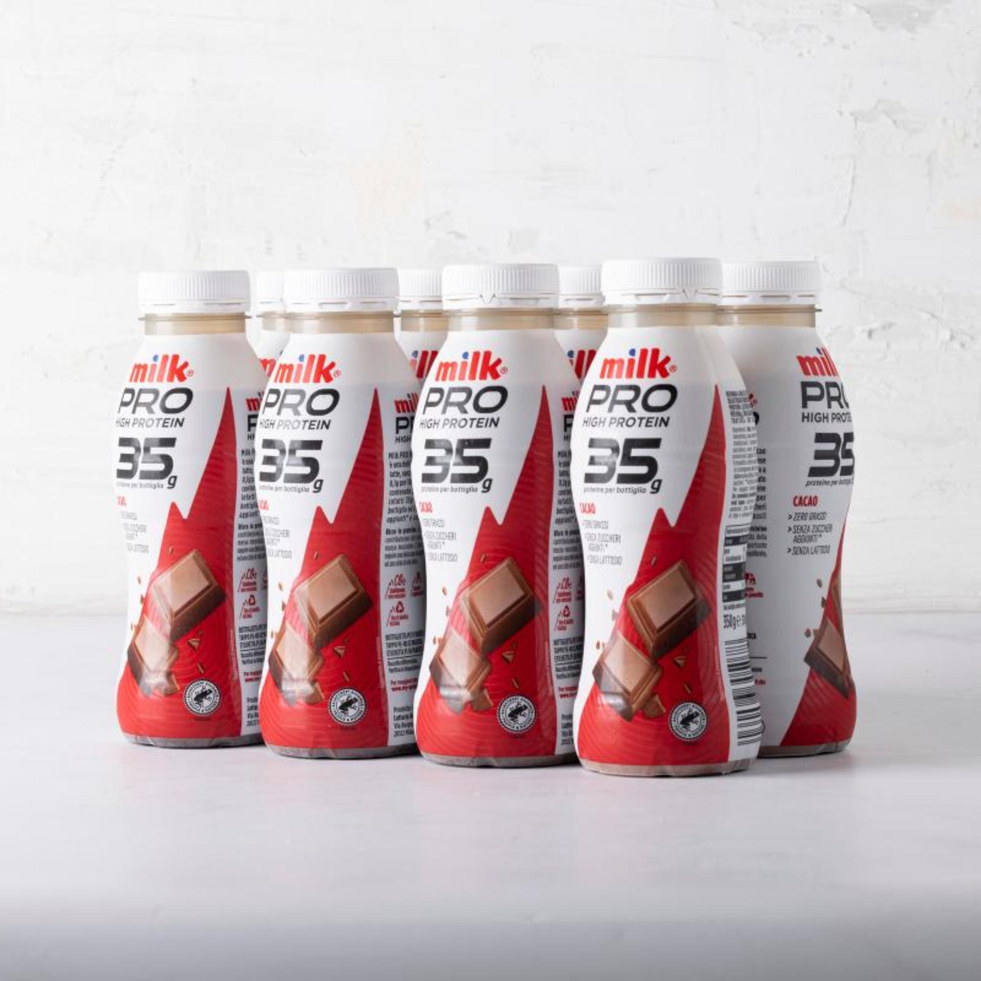 8 x milk pro protein drink cacao gr.350