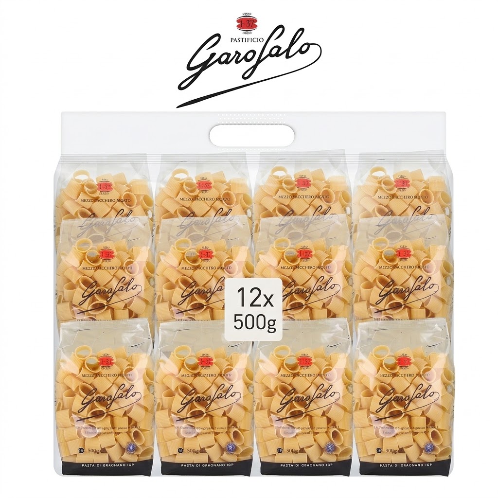 Garofalo mezzo pacchero rigato n.137 12 x 500gr