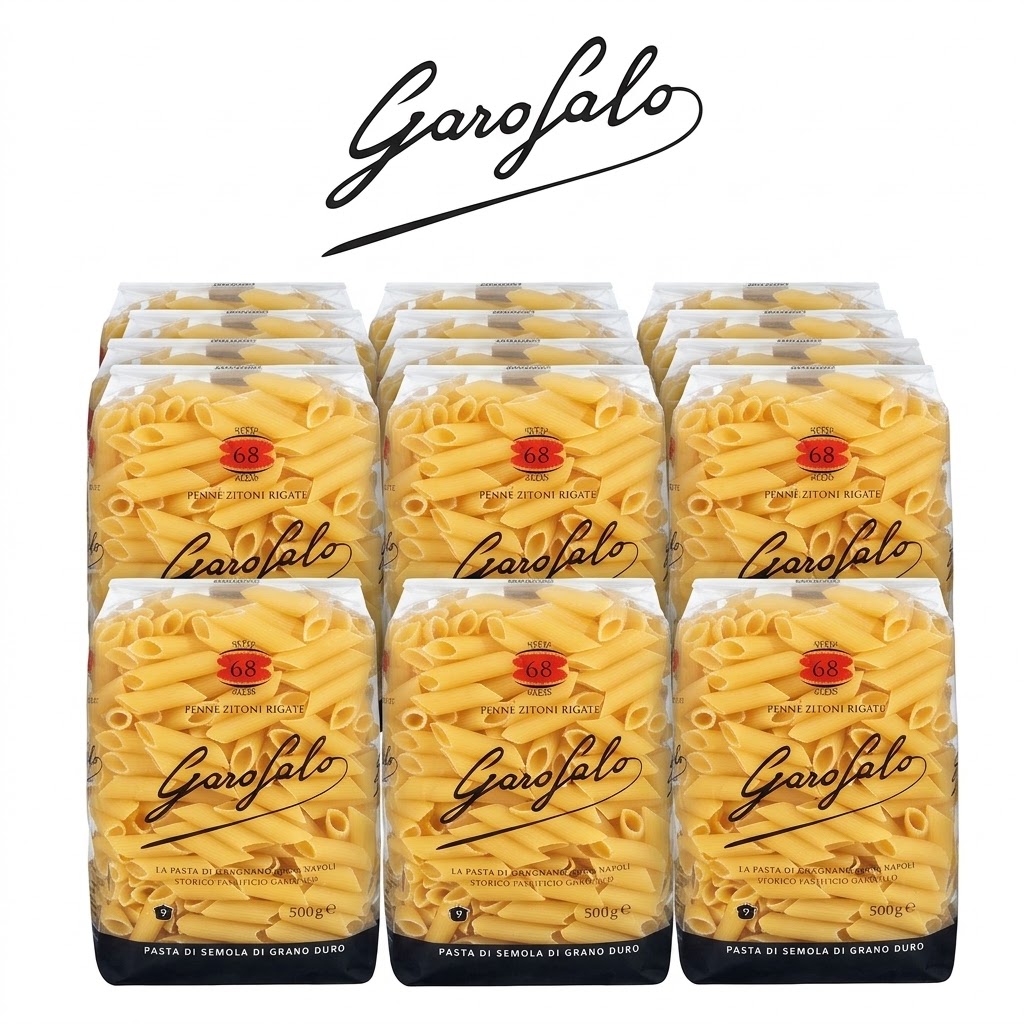 Garofalo penne zitoni rigate n.68 12 x 500g
